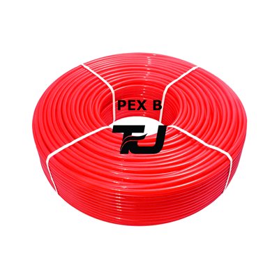 Tuyaux Pex 1 / 2" (rouleau 1000 pieds rouge) O2 barrière