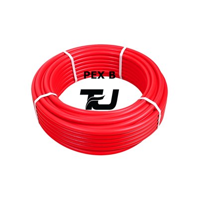 1 / 2" Red PEX tubing (300 ft coil) with oxygen barrier