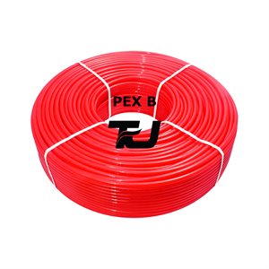 5 / 8" Red PEX tubing (800 ft coil) with oxygen barrier