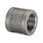 3 / 4'' black malleable coupling