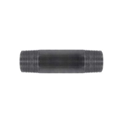 Black steel Nipple 1 / 4''x 5''