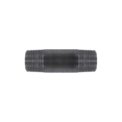 Black steel Nipple 1 / 2'' x 4''