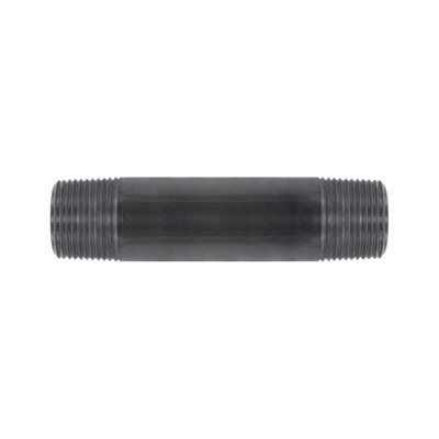 Black steel Nipple 3 / 4'' x 9''